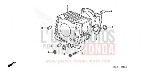 CYLINDRE XR50R3 de 2003